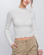 Neckline long sleeve top