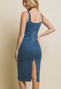 Denim dress