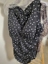 Polka dot halter top