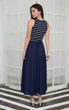 Striped maxi dress