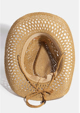 Western straw hat
