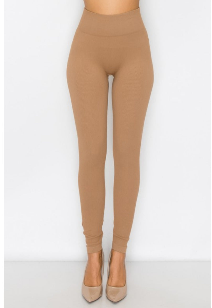 Seamless basic leggings