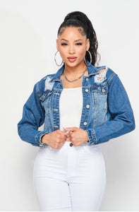 Crop Denim Jacket